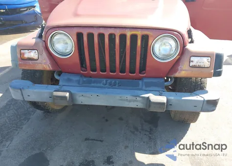 1999 Jeep Wrangler Se from USA, damaged, VIN 1J4FY29PXXP404353